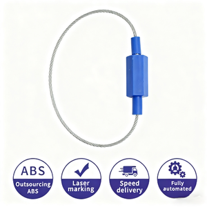 HS-CS3003 सुरक्षा केबल सील लॉक प्रति कॉन्टोरी इलेक्ट्रॉन सुरक्षा केबल सील लॉक इलेक्ट्रिक वायर मीटर सील - Product Image 5