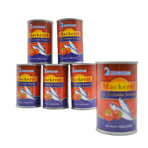 Caballa Enlatada de Alta Calidad en Salsa de Tomate 155g Marca Blanca ODM - Product Image 5