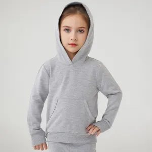 Logo Custom Kids Toddler Clothes Top Long Sleeve Cotton Boys Tracksuits New Style Kids Sweatsuit Set