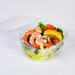 Nhà Máy Trực Tiếp Trong Suốt Rõ Ràng Nhựa Pet <span class=keywords><strong>Salad</strong></span> Trái Cây Sushi Rau Takeaway Bao Bì Hộp Dùng Một Lần <span class=keywords><strong>Salad</strong></span> <span class=keywords><strong>Container</strong></span> - Product Image 6