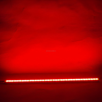 Barre lumineuse LED à longueur personnalisable, indice de protection IP67, lumière constante, blanc chaud 2700-7000K, corps en alliage d'aluminium, RGB, DC12V, dimmable