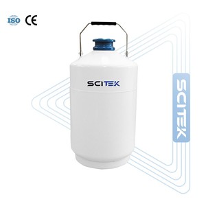 ถังไนโตรเจนเหลวแบบพกพา SCITEK พร้อมโครงสร้างอะลูมิเนียมน้ำหนักเบา แข็งแรง ทนทาน ลดการสูญเสียไนโตรเจนเหลวได้มาก - Product Image 5