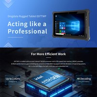 Nueva Tablet PC Industrial Intel de 8 Pulgadas, Resistente al Agua IP67, LTE/GSM, Resistente a Caídas, Windows 10, 8GB 128GB, USB Tipo-C, Electromagnética