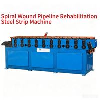 Machine à enroulement en spirale pour la réhabilitation des égouts sans tranchées |   Équipement de bobinage en spirale pour la réparation de canalisations souterraines Qishan 80 kW