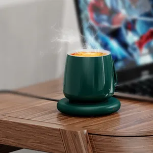 USB Cup Warmer Beverage Mug Pad Heater Keep Drink Warm Milk Tea Coffee Glass Coaster Heater for Home Office 3 Colors