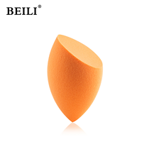 Éponge de maquillage géante en forme de gourde, lavable, orange et rose, douce, pour un maquillage du visage propre et uniforme, idéale pour le fond de teint.