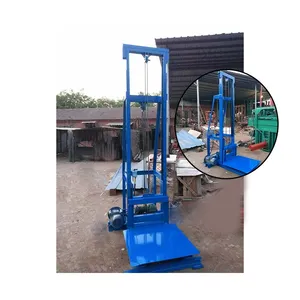 Carton Wooden Box Cargo Grain Elevator Waste Paper Packing Block Lifter Electric Lifting Machinery Equipment