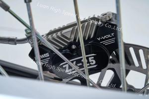 Bicicletta Elettrica da Montagna con Coppia Massima 948 <span class=keywords><strong>N</strong></span>.M, Batteria <span class=keywords><strong>Y</strong></span>-Volt Serge V 97V 45Ah, 35KW, Lunga Autonomia, <span class=keywords><strong>E</strong></span>-Bike per Adulti - Product Image 6