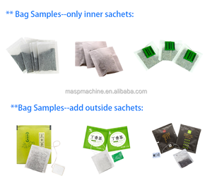 Papel De Filtro De Embalagem Pequena Automática Três Lados Selados Sachet Tea Bag Máquina De Embalagem De Chá De Frutas De Chá De Ervas - Product Image 6