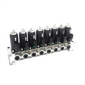 Válvula solenoide de bomba para excavadora de cadenas YUNKI 8KWE5A-30, válvula solenoide de bomba de motor hidráulico KAWASAKI KPM 8KWE5A-30 para SANY, nueva - Product Image 1
