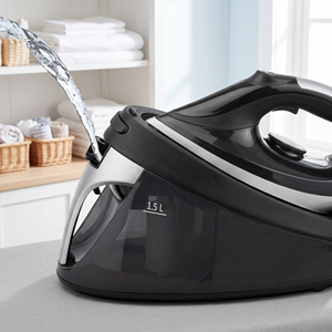 Station <span class=keywords><strong>centrale</strong></span> à <span class=keywords><strong>vapeur</strong></span> 3000W Digital Care 7 Bars LED Thermostat Display ECO Ceramic Soleplate Anti-Scale Electric Power - Product Image 1