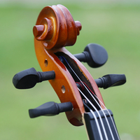 Violon d'étudiant 4/4 3/4 prêt à être expédié, pas cher, taille standard, prix d'usine en gros, finition brillante, pour débutants, fournitures scolaires