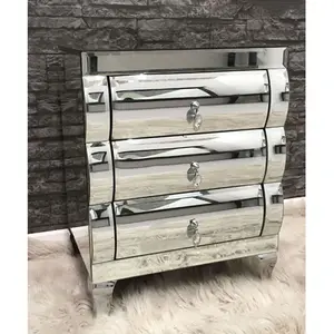 stainless steel legs curved mirrored dining room used chest of drawers