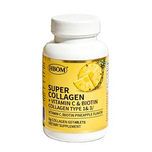 Suplemento de Colágeno Multiefecto OEM, Pastillas Blanqueadoras para Adultos, Cuidado de la Piel Antienvejecimiento, Contienen Biotina y Vitaminas - Product Image 1