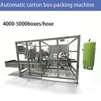 Vente directe d'usine - Machine automatique d'érection, de remplissage et de scellage de cartons et de caisses - Équipement d'emballage de boîtes en papier à haute efficacité