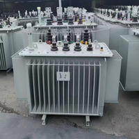 Transformateur de distribution triphasé immergé dans l'huile 11 kV 200 kVA, tension d'entrée et de sortie personnalisable
