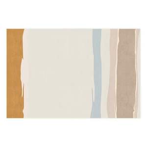 พรมปูพื้นลายเรขาคณิตสีครีมทรงสี่เหลี่ยมผืนผ้า ทันสมัย ไม่ลื่น สำหรับห้องนั่งเล่นและห้องนอน ซักทำความสะอาดได้ - Product Image 3