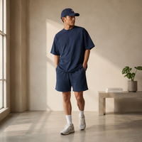 T-shirt oversize en coton lavé pour homme, style streetwear décontracté, été, OEM ODM