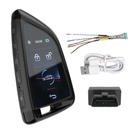 SZDALOS 568C Clé Intelligente LCD, Télécommandes de Voiture à Entrée Sans Clé, Modification de Clés Style BMW