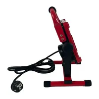 Projecteur LED industriel portable pour chantier 100W 10000lm Luminosité IP54 Étanche 5000K Lumière du jour Aluminium Trépied Dimmable