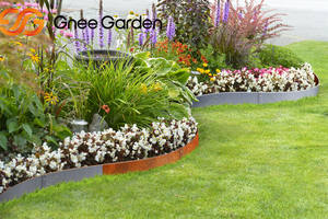 GNEE Ornements de bordure de jardin en acier sans problème et sans entretien pour un entretien facile - Product Image 3