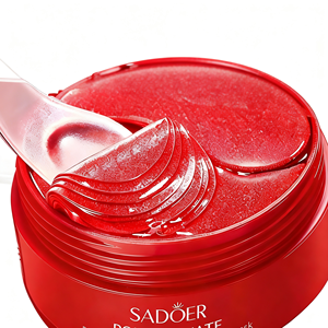 Mascarilla Iluminadora Antiarrugas para Ojos con Extracto de <span class=keywords><strong>Granada</strong></span>, Ingredientes Naturales para Todo Tipo de Piel - Calidad Profesional - Product Image 2