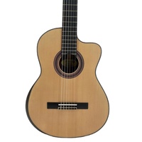 Guitare acoustique classique de haute qualité en épicéa fabriquée à la main, 39 pouces, à prix abordable, à vendre