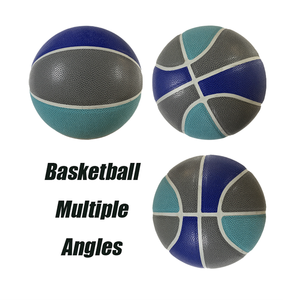 Pallone da Basket di Alta Qualità Misura Ufficiale 7, Logo Personalizzato, per Interno ed Esterno, Professionale in Pelle PU, per Allenamento e Partite AOYUN - Product Image 3