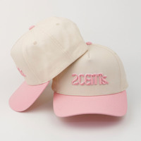 Casquette de baseball ajustable à 5 panneaux avec visière incurvée structurée, patch en PVC, unisexe, personnalisable