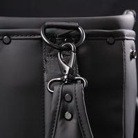 ASL GOLF Sacs de club de golf à logo personnalisé pour homme Sac de chariot en cuir PU imperméable léger et durable à 14 voies