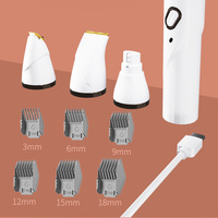 Tondeuse à poils pour chien rechargeable de qualité européenne, puissante, électrique, sans fil, kit de toilettage pour animaux de compagnie