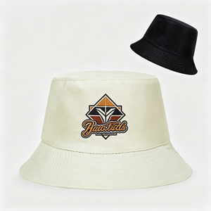 Sombrero de Pescador Deportivo de Verano para Exteriores, Color Puro, con Logotipo Personalizado - Product Image 3