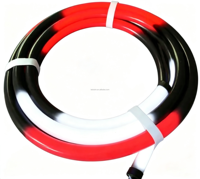 Ruban LED néon flexible adressable noir 360° RGB RGBW IP67 CE RoHS pour décoration de boîte de nuit et bar