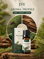 Huile Essentielle de Pin Marque Blanche 10mL Arôme Forêt Aromathérapie Huile de Massage Soin Corporel Fabricant OEM ODM Personnalisé Vente en Gros