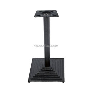 قاعدة طاولة سوداء عالية الجودة، دعامة متينة لطاولات الحانات والمطاعم، سهلة التركيب، قاعدة طاولة للمكاتب والحانات - Product Image 4