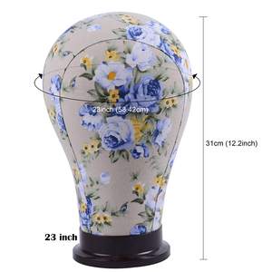 Trípode de cabeza de MANIQUÍ PARA pelucas, soporte duradero para formación de pelucas, ajustable, para cabeza de lona - Product Image 5