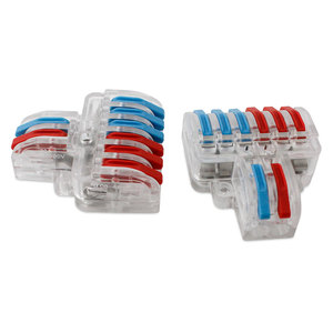 High Quality Color Transparent Terminal <strong>Quick</strong> <strong>Connector</strong> 2 in 6 Out - Product Image 2