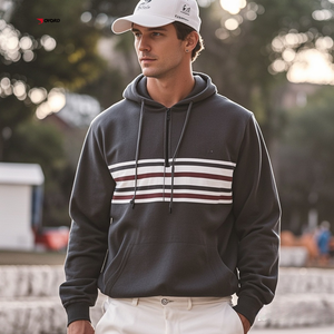Custom 88% Polyester 12% Spandex 190 Gsm Sporty Golf Q-zip Hoodies Casual Lightweight UPF 50+ Golf <strong>Jumper</strong> Quarter Zip for Sport - Product Image 2