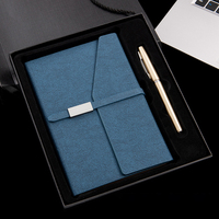 Ensemble cadeau de papeterie d'entreprise 2 en 1, bloc-notes et stylo, ensemble cadeau personnalisé avec logo de bureau pour cadeaux promotionnels