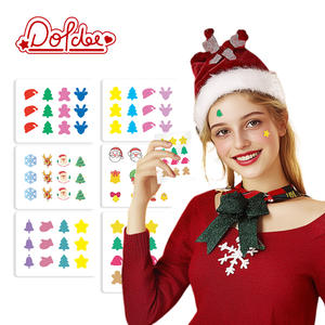 Baru 2025 pola kepingan salju bertema Natal penjualan terbaik Patch jerawat hidrokoloid untuk jerawat cacat - Product Image 1