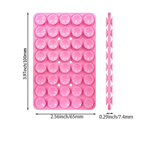 Mạnh Mẽ Grip Hai Mặt Silicone Cốc Hút Điện Thoại Trường Hợp Chủ Hands-Free Đứng Di Động Phụ Kiện Cho Ảnh Tự Chụp Và Video - Product Image 2