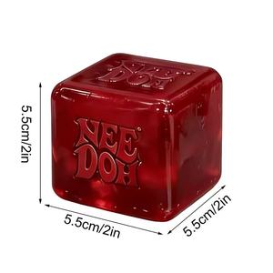 Juguete Antiestrés Schylling Needoh Nice Cube <span class=keywords><strong>de</strong></span> la Serie <span class=keywords><strong>Dr</strong></span> <span class=keywords><strong>Pepper</strong></span> Drink, Bloque <span class=keywords><strong>de</strong></span> Hielo <span class=keywords><strong>de</strong></span> Rebote Lento, el Más Vendido Transfronterizo - Product Image 4