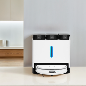 Robot aspirateur et serpillière BIBO pour le nettoyage domestique, avec vidage automatique, pour tapis et sols, et fonction de levage automatique de la serpillière - Product Image 2