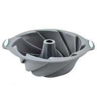 Moule à gâteau rond en silicone, plateau tournesol, ensemble de cuisson pour gâteaux et toasts, compatible four NP-1078