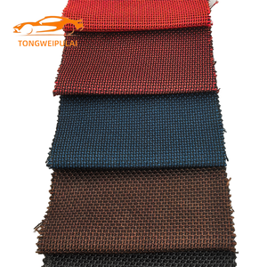 قماش شارموز متين مقاوم للحريق ومضاد للماء 100% بوليستر لتنجيد السيارات والستائر، مغلف بـ HDPE، وزن متوسط، مجاني - Product Image 5