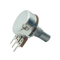 Potentiomètre rotatif Alps 500k pour le contrôle de la vitesse du ventilateur, résistance variable de 16 mm avec interrupteur intégré pour appareils électroménagers