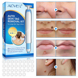 Kit de Eliminación de Verrugas Cutáneas ALIVER, Seguro para Herramientas de Reparación de Pequeñas a Grandes Dimensiones, Eliminador de Verrugas, Tratamiento, Pluma Eliminadora de Verrugas Cutáneas de 4-9 mm - Product Image 6