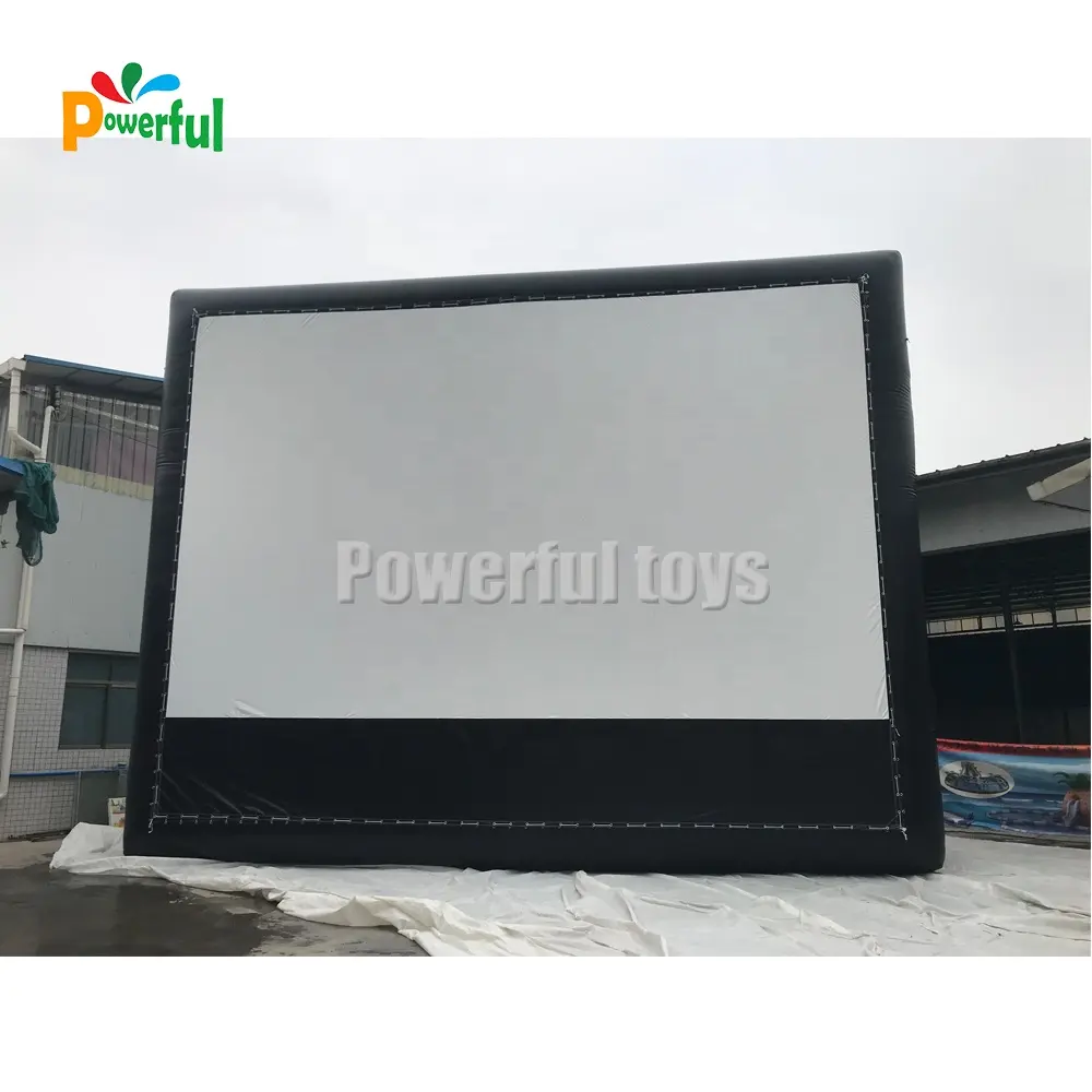 Personalizado al aire libre pantalla de proyección inflable pantalla de cine