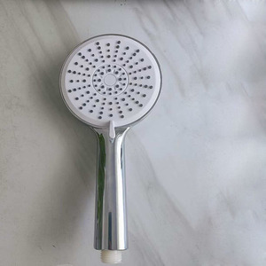 หัวฝักบัว Royal Stan 12 ซม. แบบ 5 ระดับความเร็ว สีเงิน รูใหญ่ แบบพกพา ติดตั้งง่ายด้วยมือ - Product Image 4