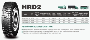 ยางลมคุณภาพสูง TBR HRD2 235/75R17.5 แบบไม่มียางใน สำหรับยางขับเคลื่อน - Product Image 6